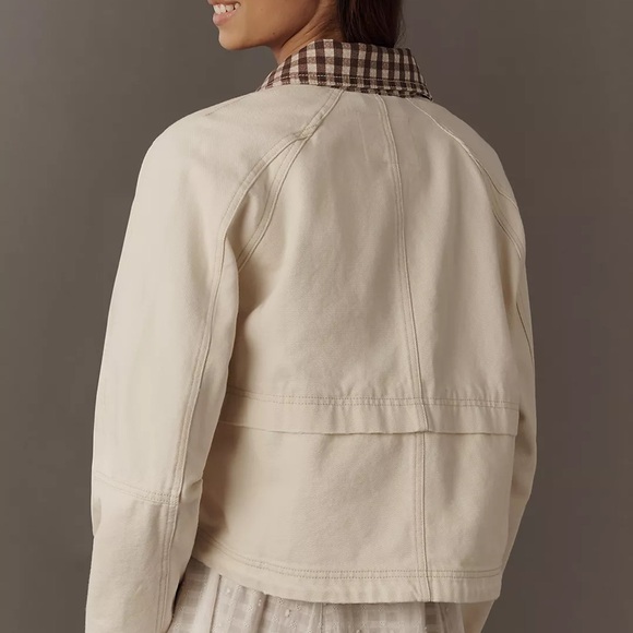 Anthropologie The Lexie Cropped Workwear Jacket by Pilcro - Picture 2 of 4